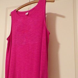 Old Navy Bright Pink Tank Top